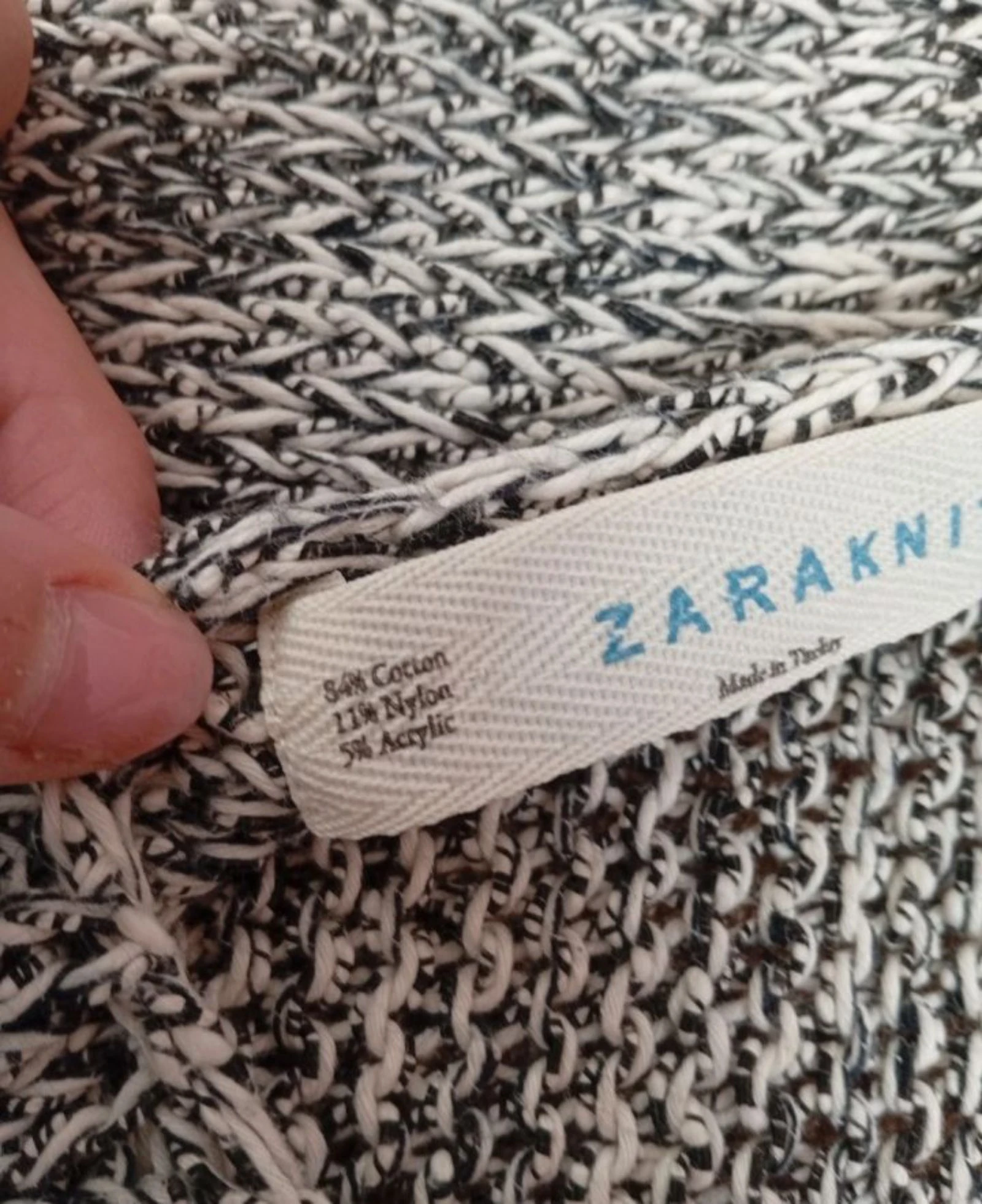 Zara gebreide T-shirt voor dames – photo 4